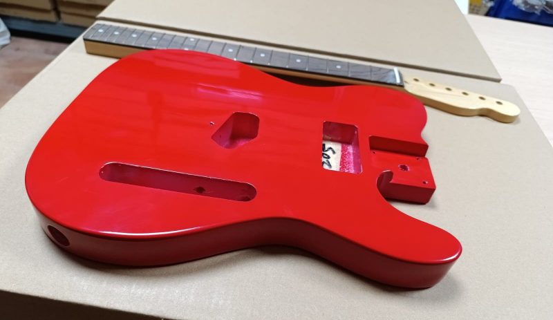 SET TELECASTER DE TILO ROJO