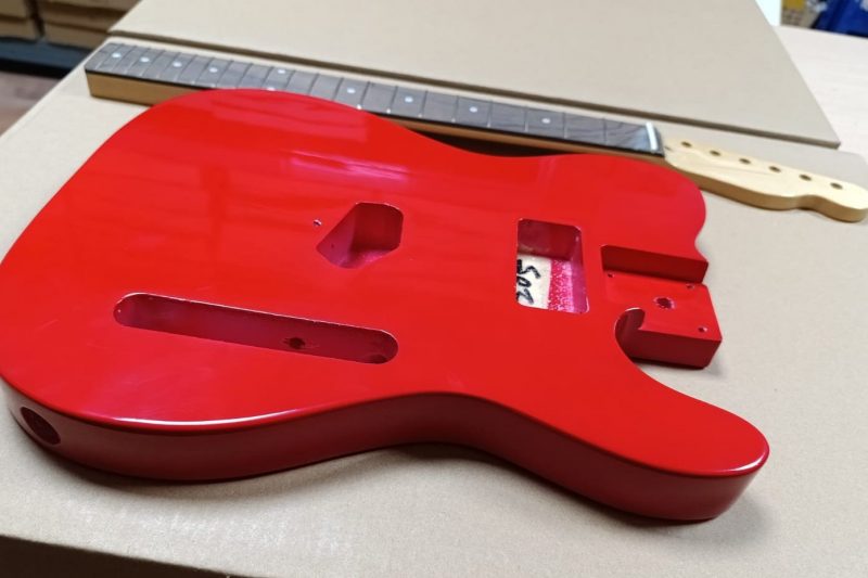 SET TELECASTER DE TILO ROJO