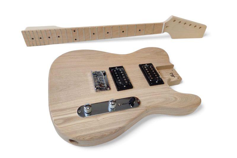 KIT DIY GUITARRA ELECTRICA TELECASTER DE FRESNO HUMBUCKER