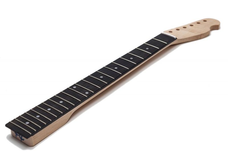 MASTIL TELECASTER DE ARCE Y EBANO 22 TRASTES SATINADO STOCK-B
