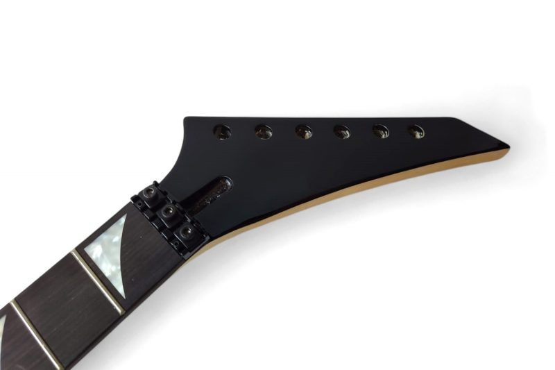 MASTIL JS DE ARCE Y COTTONWOOD INLAYS ALETAS DE TIBURÓN ACABADO MATE