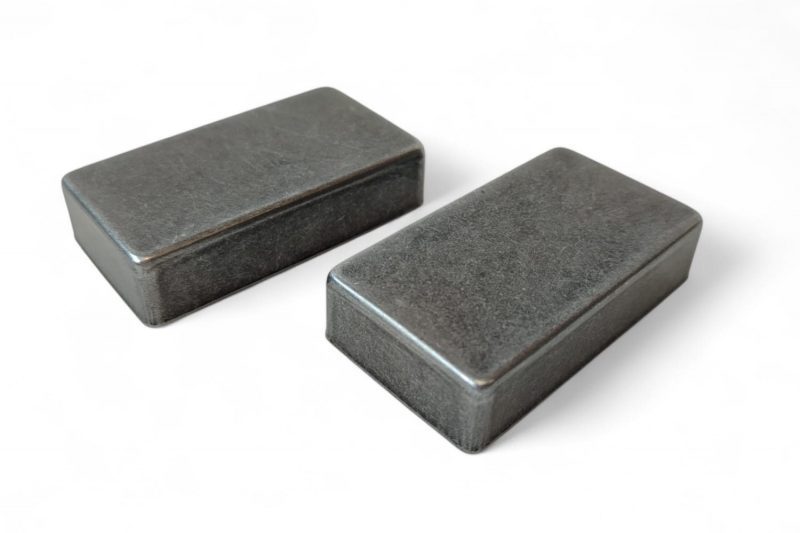 CUBIERTAS ARTEC HUMBUCKER CERRADAS CROMADO OSCURO VINTAGE