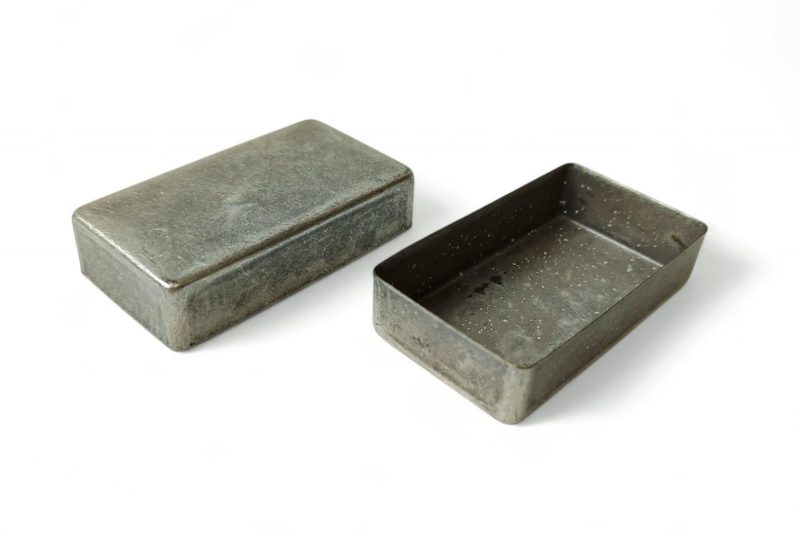 ANTIQUE SILVER ARTEC CLOSED HUMBUCKER COVERS
