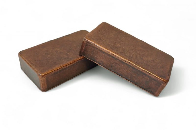ANTIQUE COPPER ARTEC CLOSED HUMBUCKER COVERS