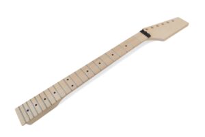 BLACK LOCKING NUT MAPLE 22 FRETS TELECASTER NECK