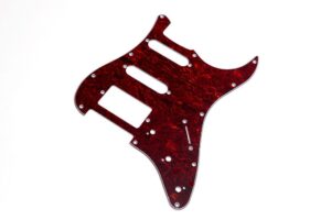 PICKGUARD STRATOCASTER HSS ROJO TORTOISE – LIQUIDACIÓN