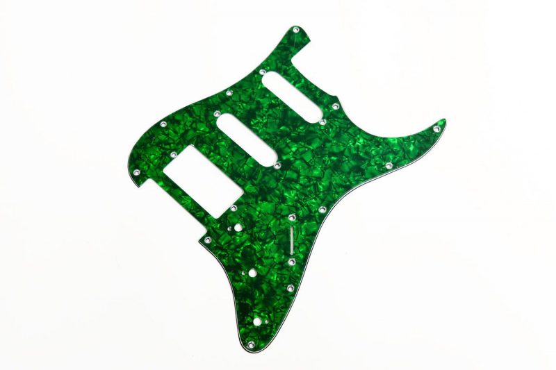 PICKGUARD STRATOCASTER HSS VERDE PERLADO – LIQUIDACIÓN