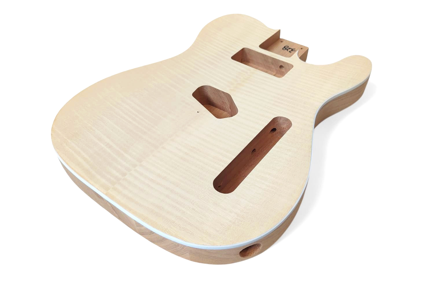Cuerpo Telecaster arce flameado 1