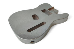 Cuerpo Telecaster silver sparkle 1
