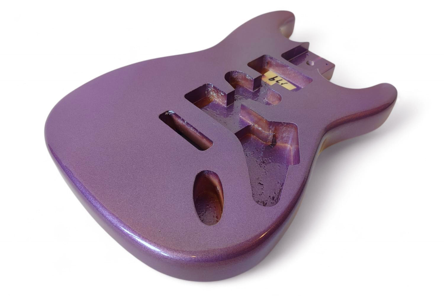 Cuerpo Stratocaster morado metalizado 2