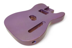 Cuerpo Telecaster morado metalico 1